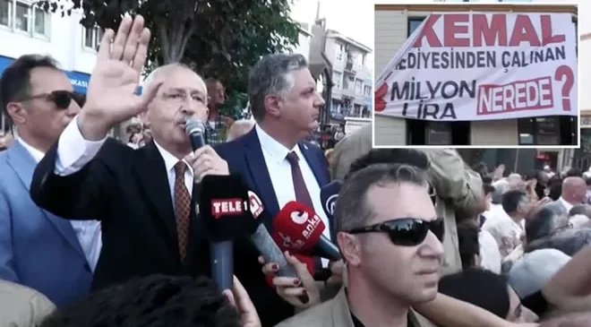 Kılıçdaroğlu,Yalova’da Açılan Pankarta Bakın Nasıl Yanıt Verdi…