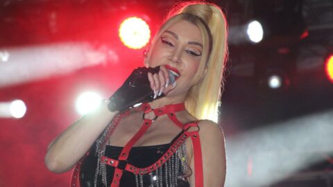 Hande Yener,Kadın Şarkıcı İstemeyenlere İnat Sahneye Çıktı…