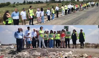 Adana’da İthal Çöp Protestosu…