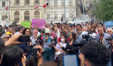 Fetihtepeli Yurttaşlar, AKP’li Beyoğlu Belediyesi Önünde…