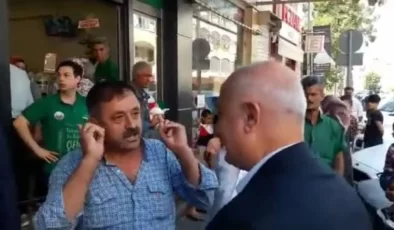 Yurttaştan AKP İlçe Başkanına Tepki…