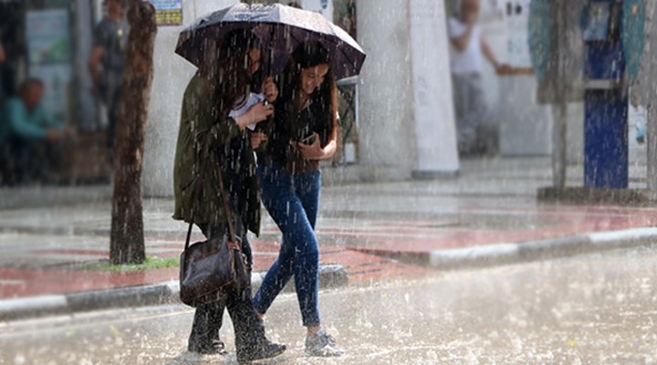 Meteoroloji’den Kuvvetli Sağanak Yağış uyarısı…