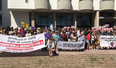 ODTÜ’lüler: Mezuniyetin Yeri Devrim…