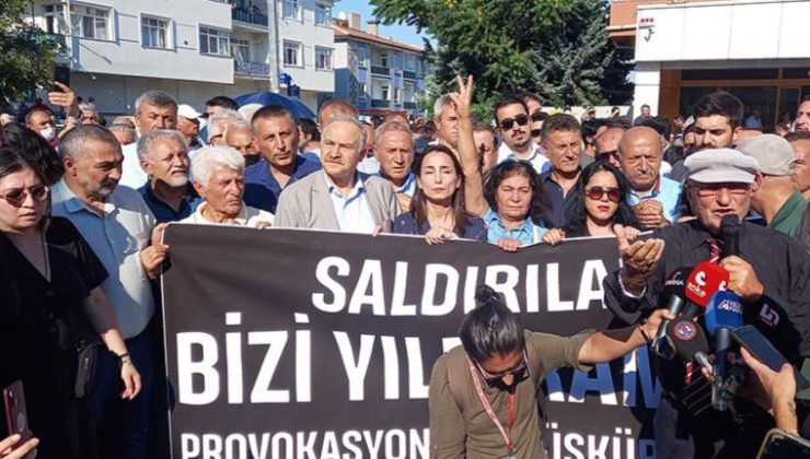 Aleviler, Ankara’da Saldırıları Protesto Etti…
