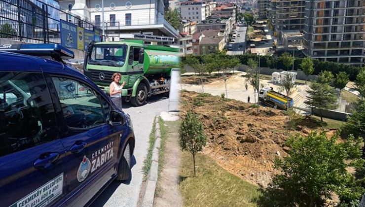 AKP’li Çekmeköy Belediyesi, İBB Ekiplerini Parka Sokmadı…