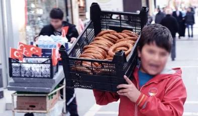Okullar Kapandı,Çocuklar Tezgah Açtı…