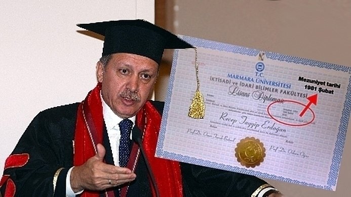 Üst Mahkeme Erdoğan’ın Diploması Hakkındaki Kararı Kaldırdı…