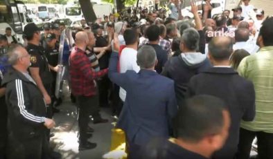 KESK TÜİK Önünde Karşısında Polis Engeli…