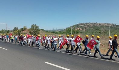 Ankara’ya Yürüyen Maden İşçilerine Engel…