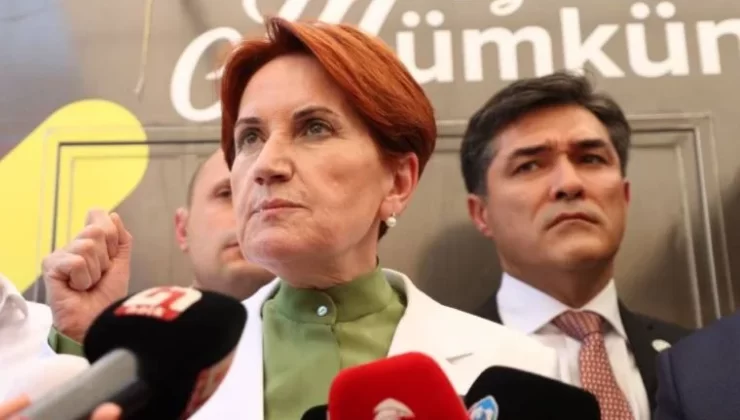 Akşener: Yarın Altılı Masa Partileri olarak Suç Duyurusunda Bulunacağız…