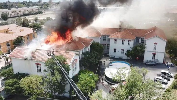 Balıklı Rum Hastanesi’nde Yangın…