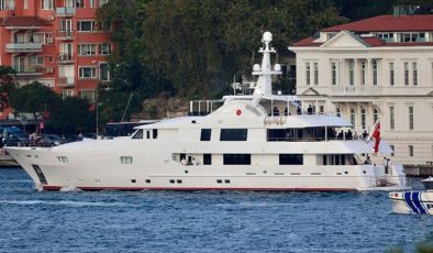 Cumhurbaşkanlığı’nın Dev Yatı Yakamoz, İstanbul’da Görüntülendi…