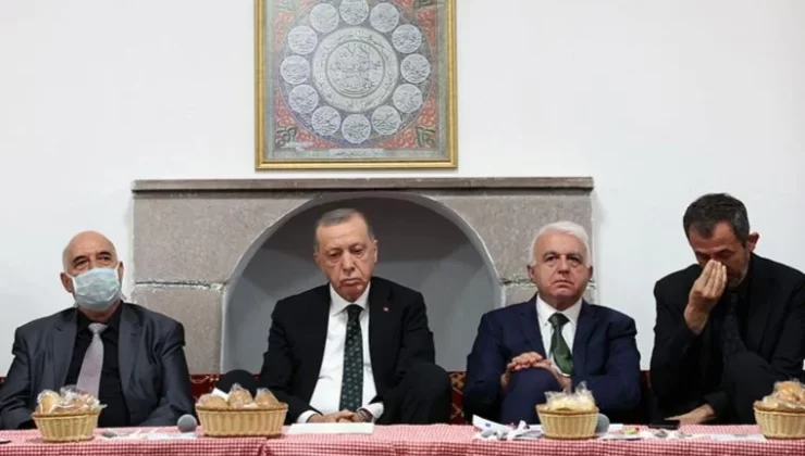 Cumhurbaşkanı Erdoğan, muharrem ayı iftarına katıldı…