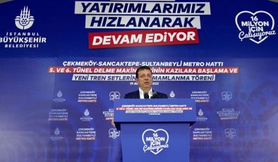İmamoğlu: Biz Metro İnşaatlarını Durdurmadık…