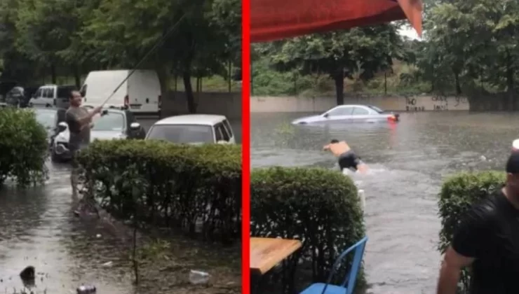 İstanbul’dan Sel Manzaraları…