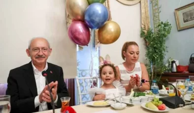 Kılıçdaroğlu, Vera’nın Doğum Gününe Katıldı…