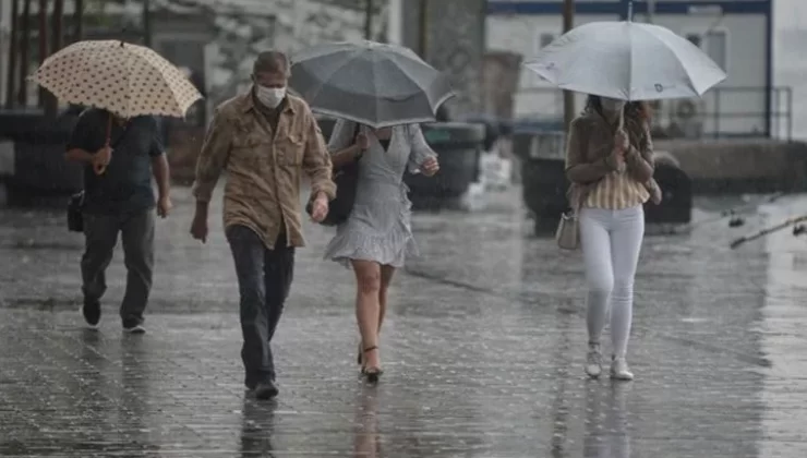 Meteoroloji’den İstanbul Dahil 23 İl İçin Sağanak Uyarısı…