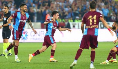 Trabzonspor Hatayspor’u Tek Golle Devirdi…