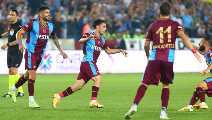Trabzonspor Hatayspor’u Tek Golle Devirdi…