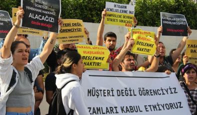 İstanbul Üniversitesi’ndeki Yemek Zamlarına Karşı Eylem…