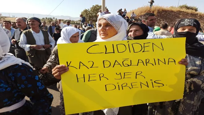 Cudi’den Kaz Dağlarında Her Yer Direniş…