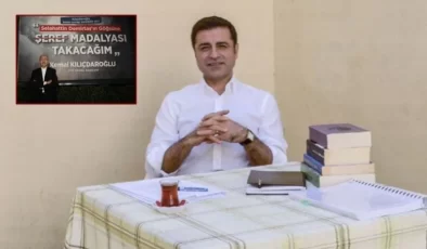 Demirtaş’tan Kılıçdaroğlu ve Korsan Afiş Açıklaması…