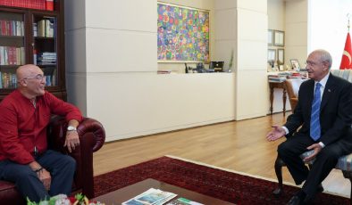 Kemal Kılıçdaroğlu, Musa Anter’in oğlu Dicle Anter’i Ağırladı…