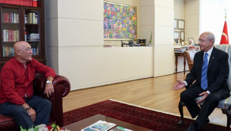 Kemal Kılıçdaroğlu, Musa Anter’in oğlu Dicle Anter’i Ağırladı…
