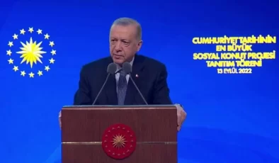 Erdoğan, Sosyal Konut Projesinin Ayrıntılarını Açıkladı…