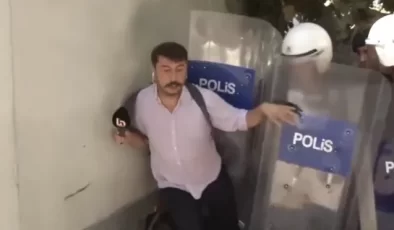 Polis,Tokatköy’de Halk TV Muhabirini Tartakladı…