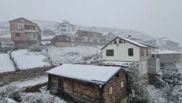 Mevsimin İlk Karı Yağdı…