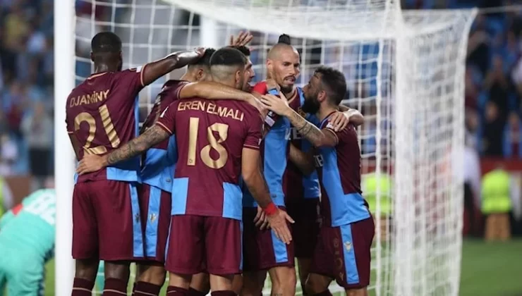 Trabzonspor,Kızılyıldızı Yenerek Avrupada İlk Galibiyetini Aldı…