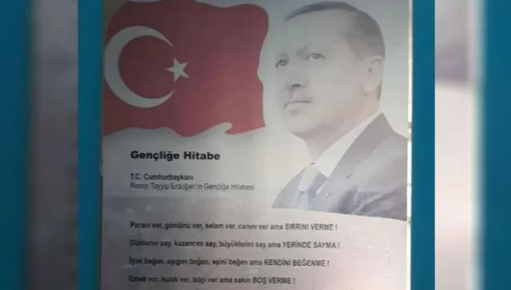 TÜGVA Duvara Astı: Erdoğan’ın Paranı Ver Diye Başlayan Gençliğe Hitabesi…