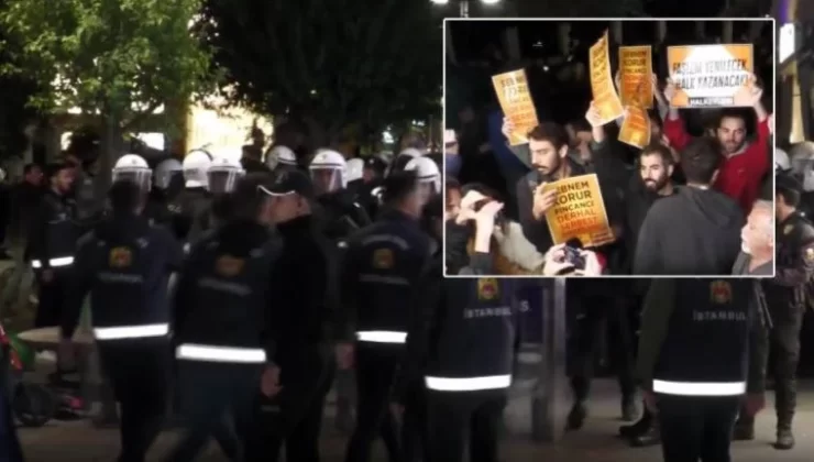 Şebnem Korur Fincancı Protestosuna Polis Müdahale Etti…