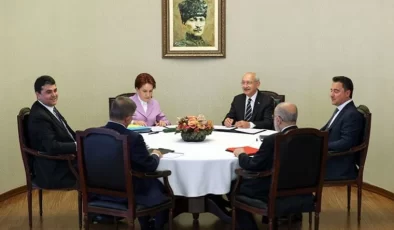 Altılı Masa’nın 2. Turu İçin Liderler CHP Genel Merkezi’ne Geldi…