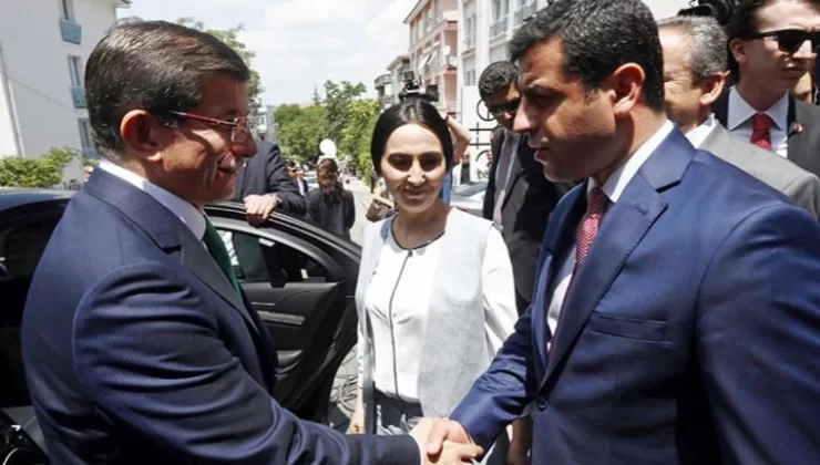 Davutoğlu, Demirtaş Hakkındaki Şikayetinden Vazgeçti…