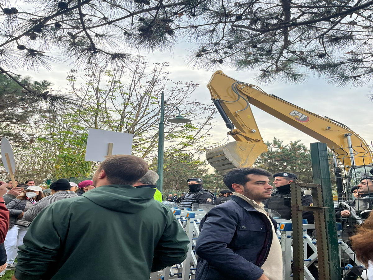 Çevik Kuvvet Eşiliğinde Göktürk’e Sabah Baskını…