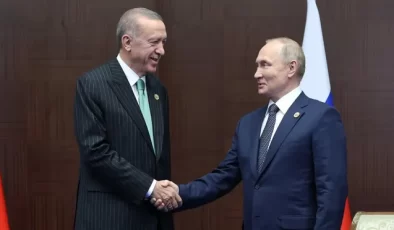 Erdoğan ile Putin Görüştü…