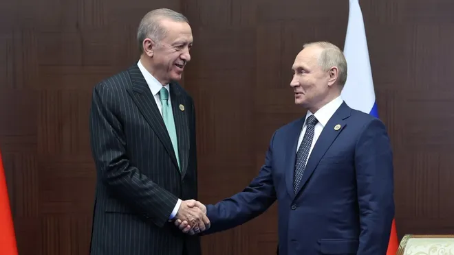 Erdoğan ile Putin Görüştü…