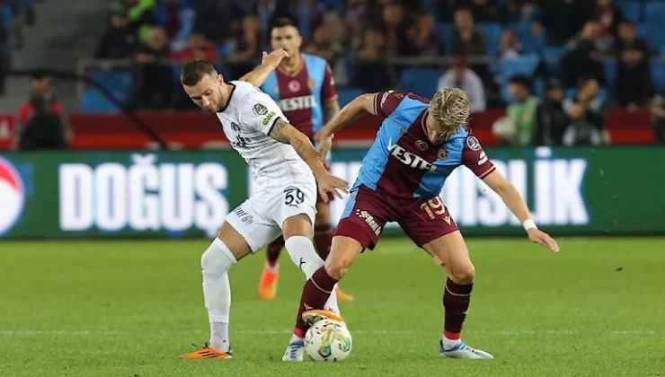 Trabzonspor Evinde Kasımpaşa’ya Takıldı…