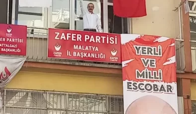 Yerli ve Milli Escobar Pankartındaki Kafa Suç Sayıldı…