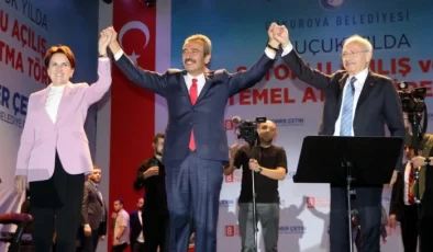Kılıçdaroğlu ve Akşener Çukurova’da El Ele Gövde Gösterisi Yaptı…