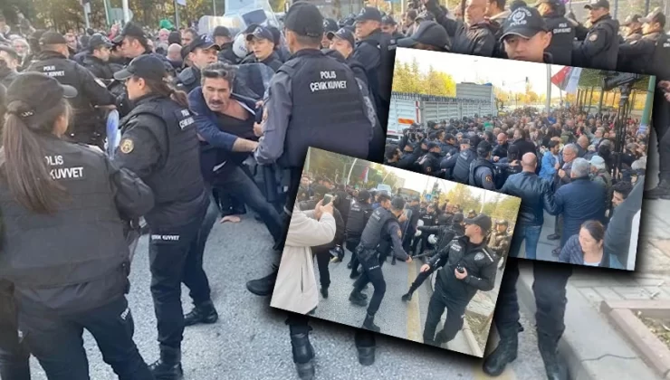 Aleviler Meclis Önündeki Eylemine Polis Kalkanlı Engelleme…