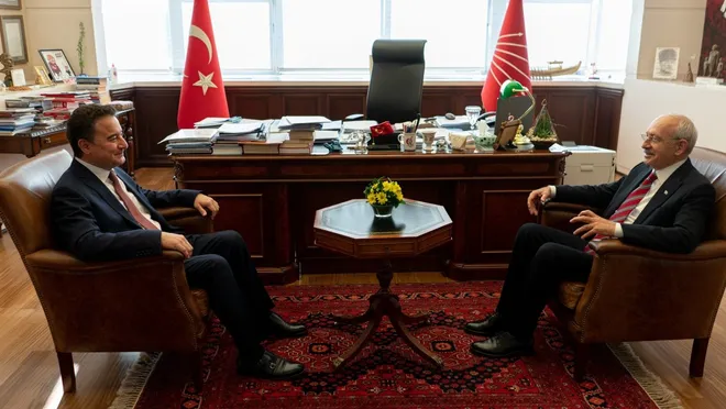 Ali Babacan, Kılıçdaroğlu’nu Ziyaret Etti…