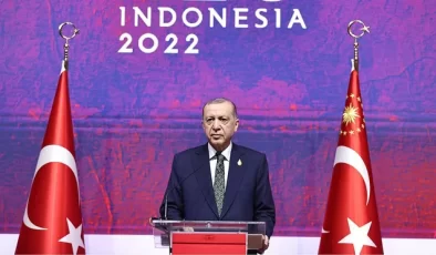 Erdoğan’ın Endonezya Basın Toplantısı…