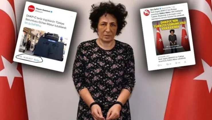 Emniyete Göre Gülten Matur Göre Kaç Kere Yakalandı?