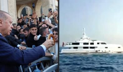 Önce Simit Dağıttı, Sonra Özel Yatla Tur Attı!