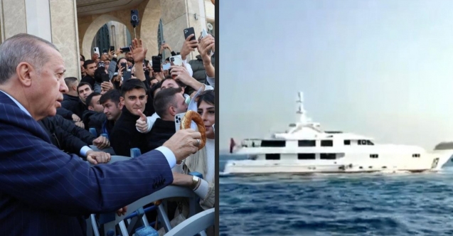 Önce Simit Dağıttı, Sonra Özel Yatla Tur Attı! - Haber Duvarı