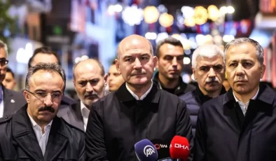 Süleyman Soylu: Bombayı Bırakan Kişi Yakalandı…