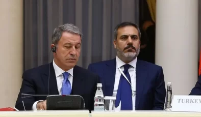 Akar ve Fidan Suriye Savunma Bakanı ile Görüştüler…